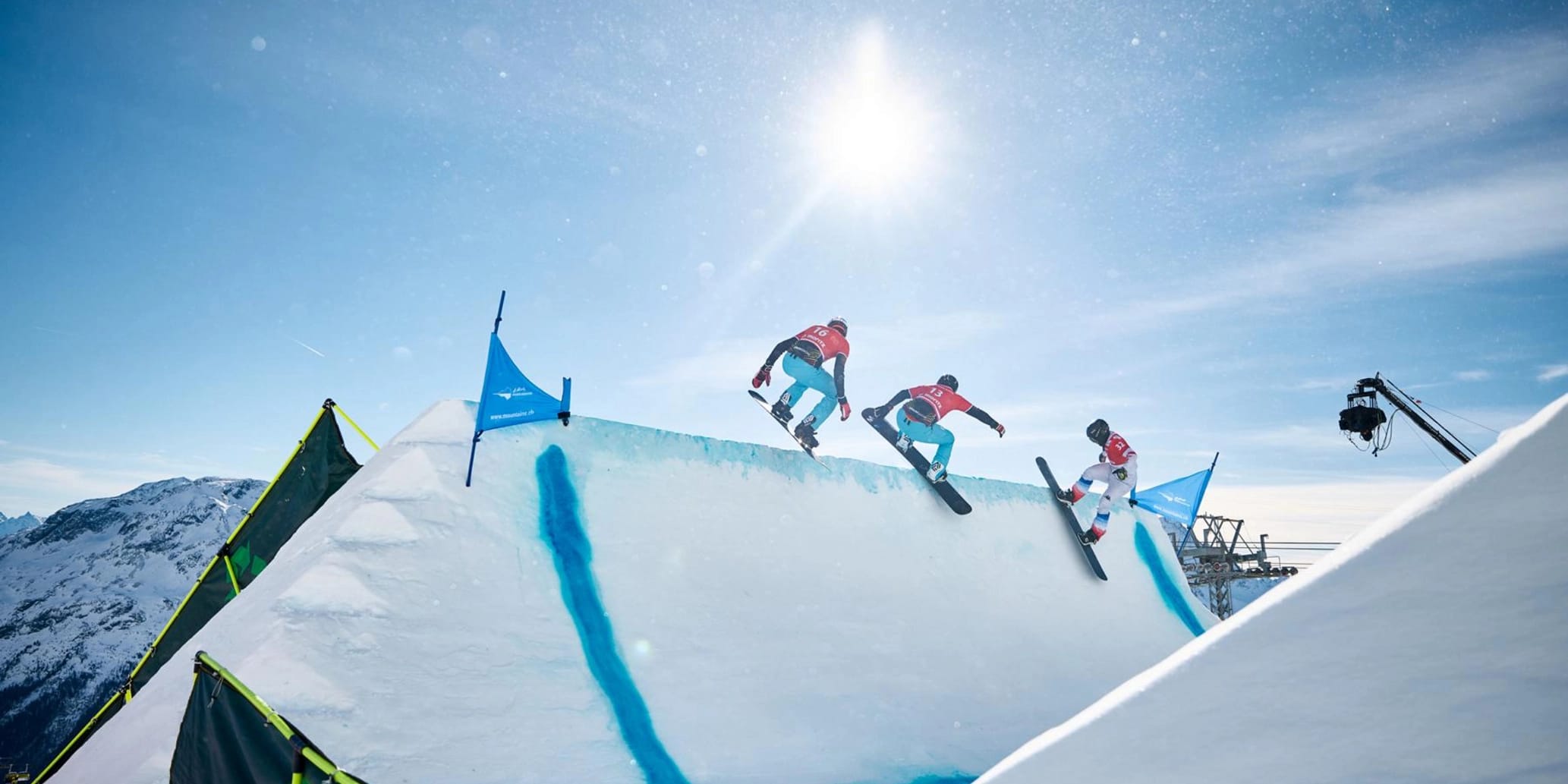 Snowboard Cross Corviglia