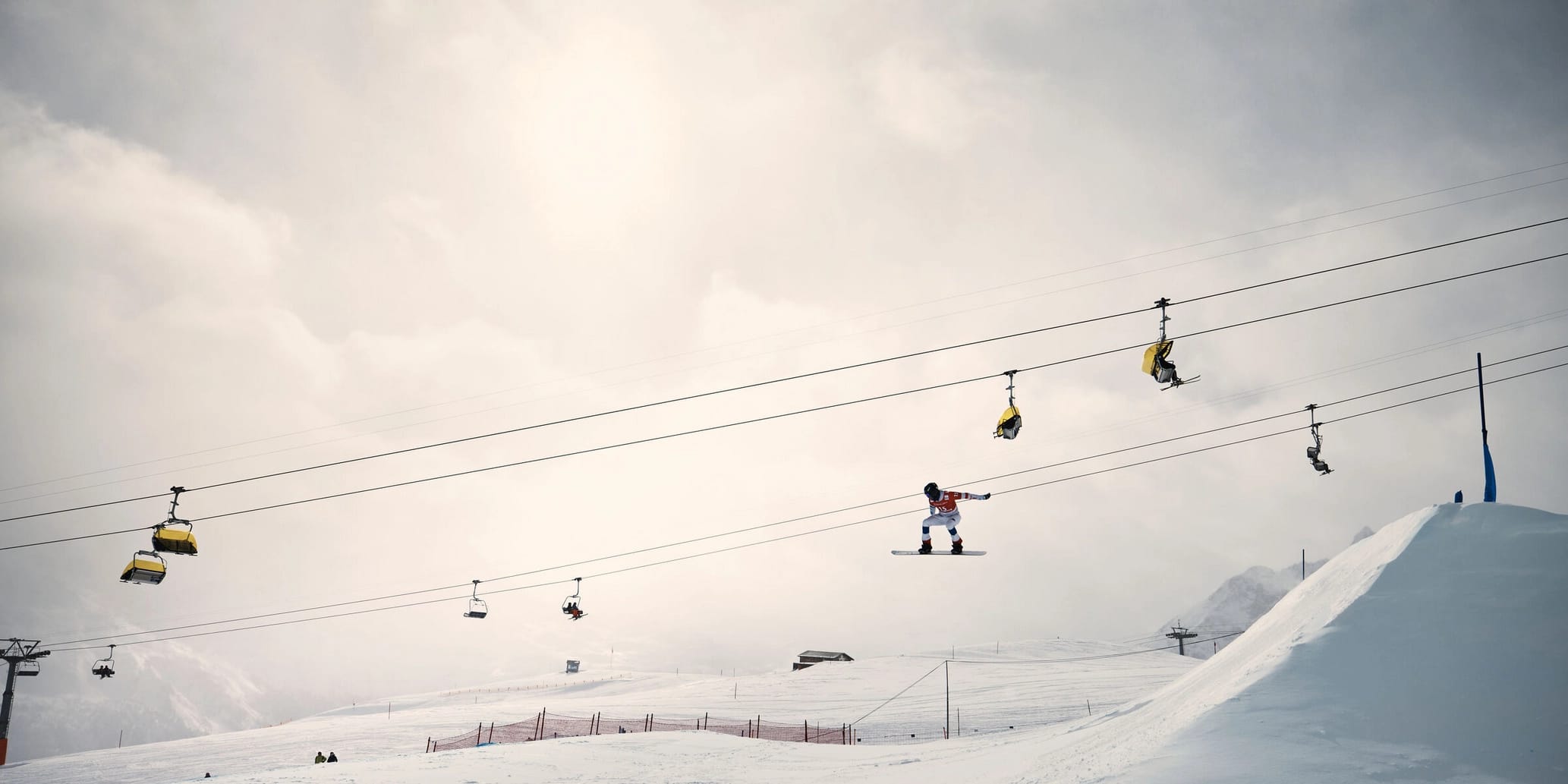 Snowboard Cross Corviglia