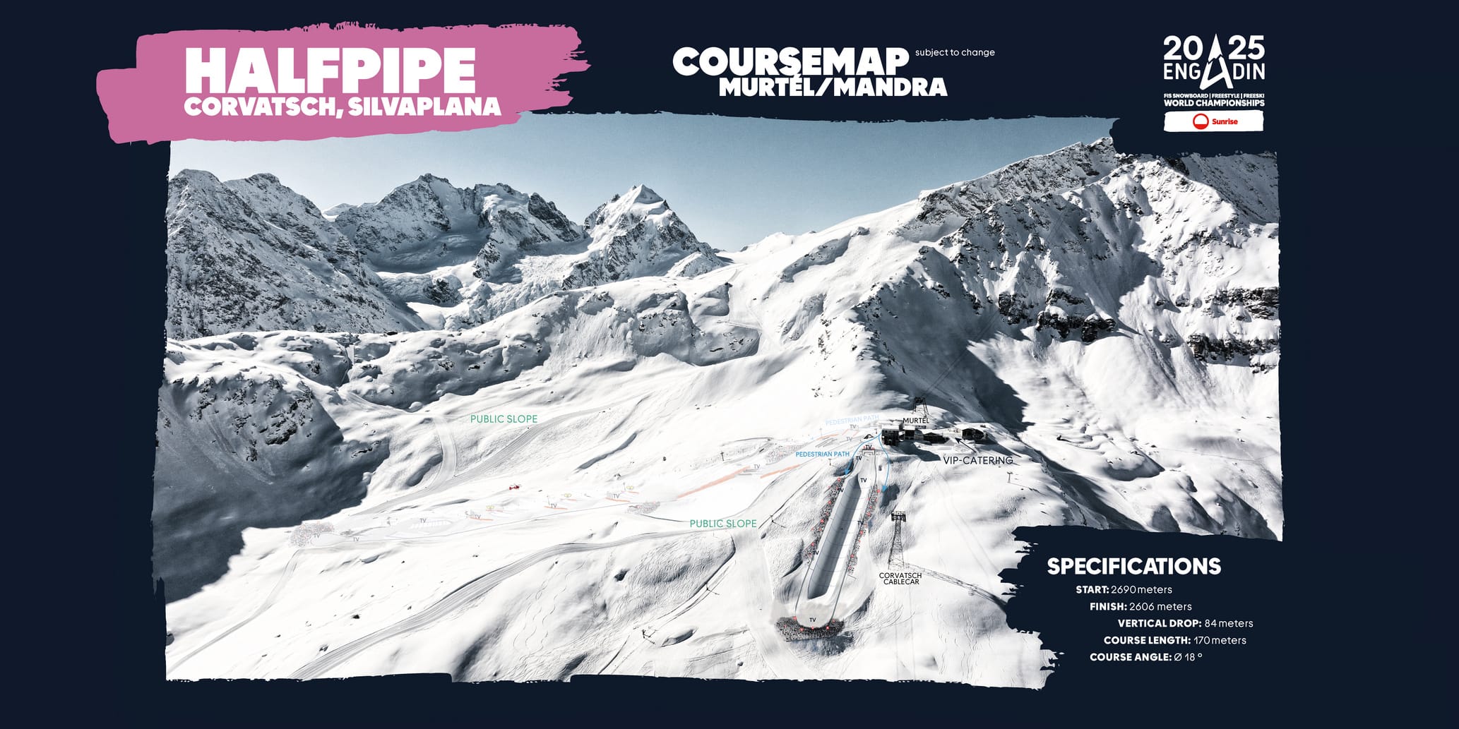Course Map Halfpipe
